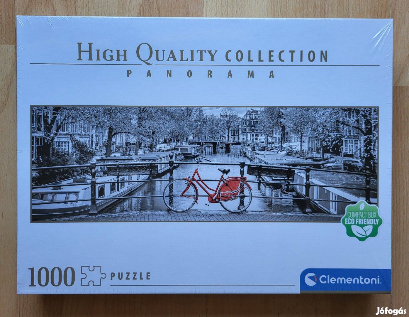 Clementoni Amsterdam panoráma puzzle 1000 db High Quality Collection