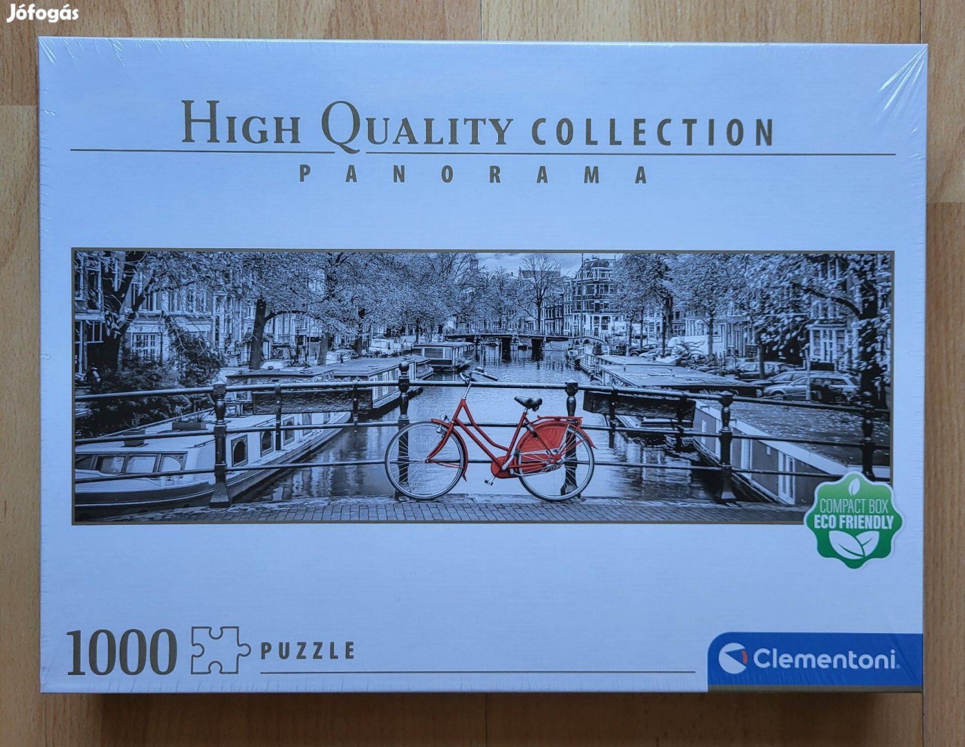 Clementoni Amsterdam panoráma puzzle 1000 db High Quality Collection
