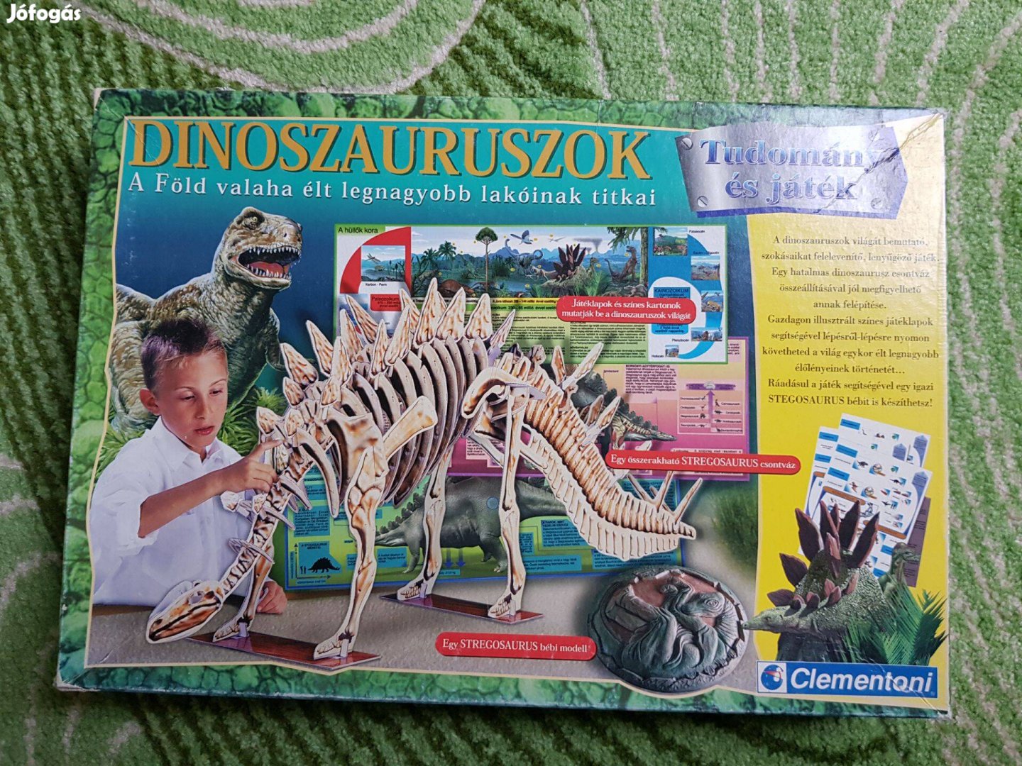 Clementoni Dinoszauruszok készségfejlesztő játék