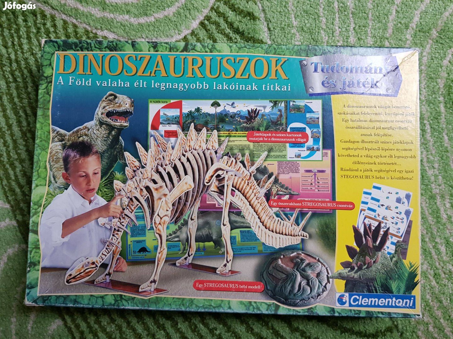 Clementoni Dinoszauruszok készségfejlesztő társas