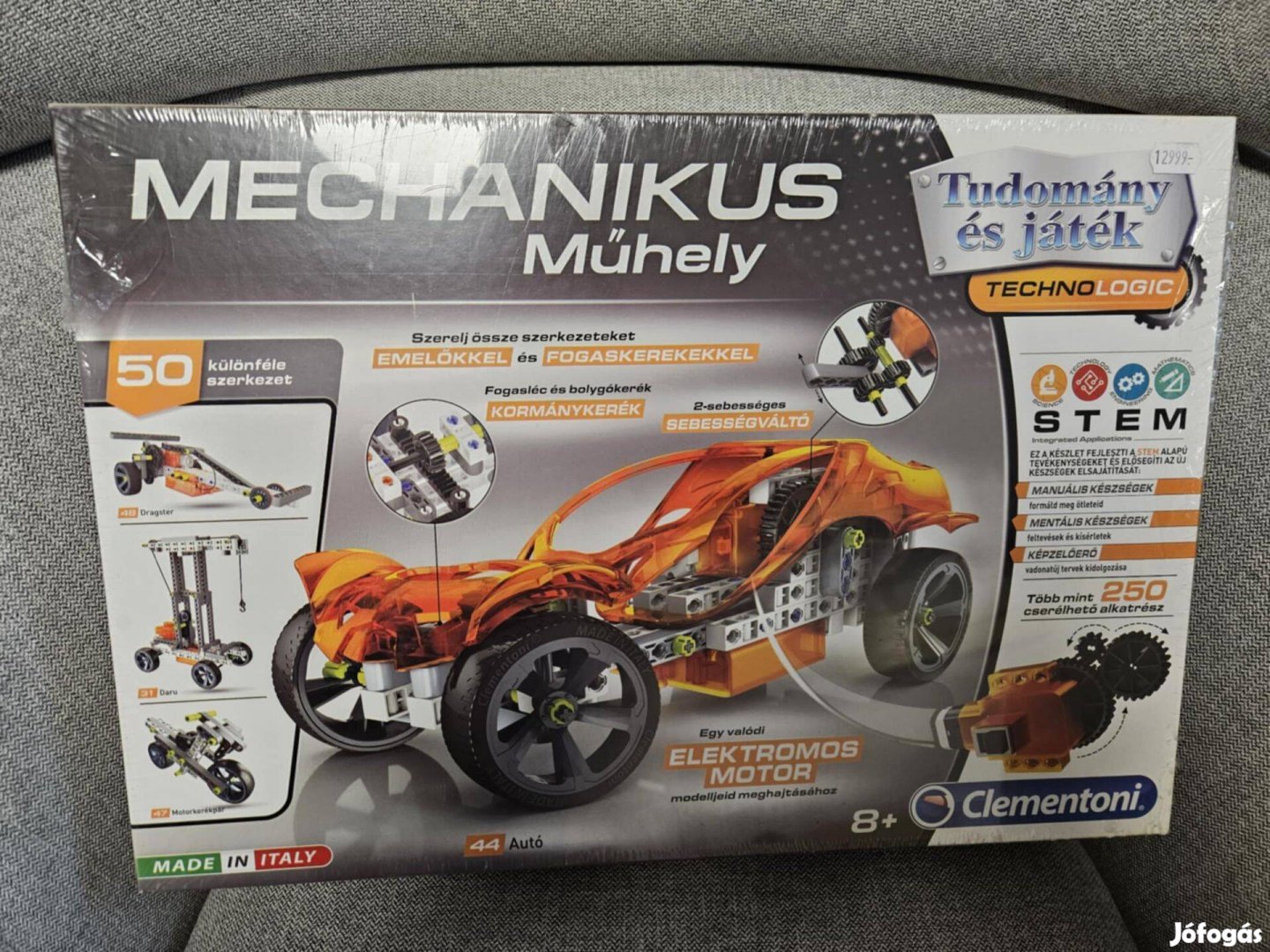 Clementoni Mechanikus Műhely (új, fóliás)