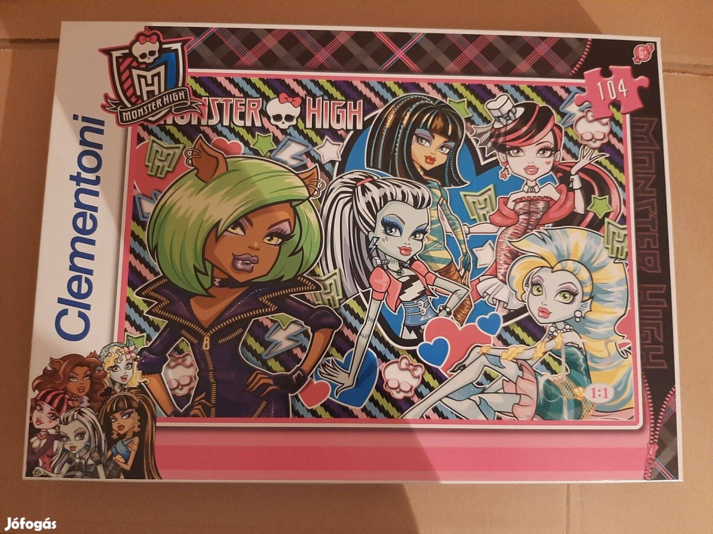 Clementoni Monster High 104 darabos puzzle