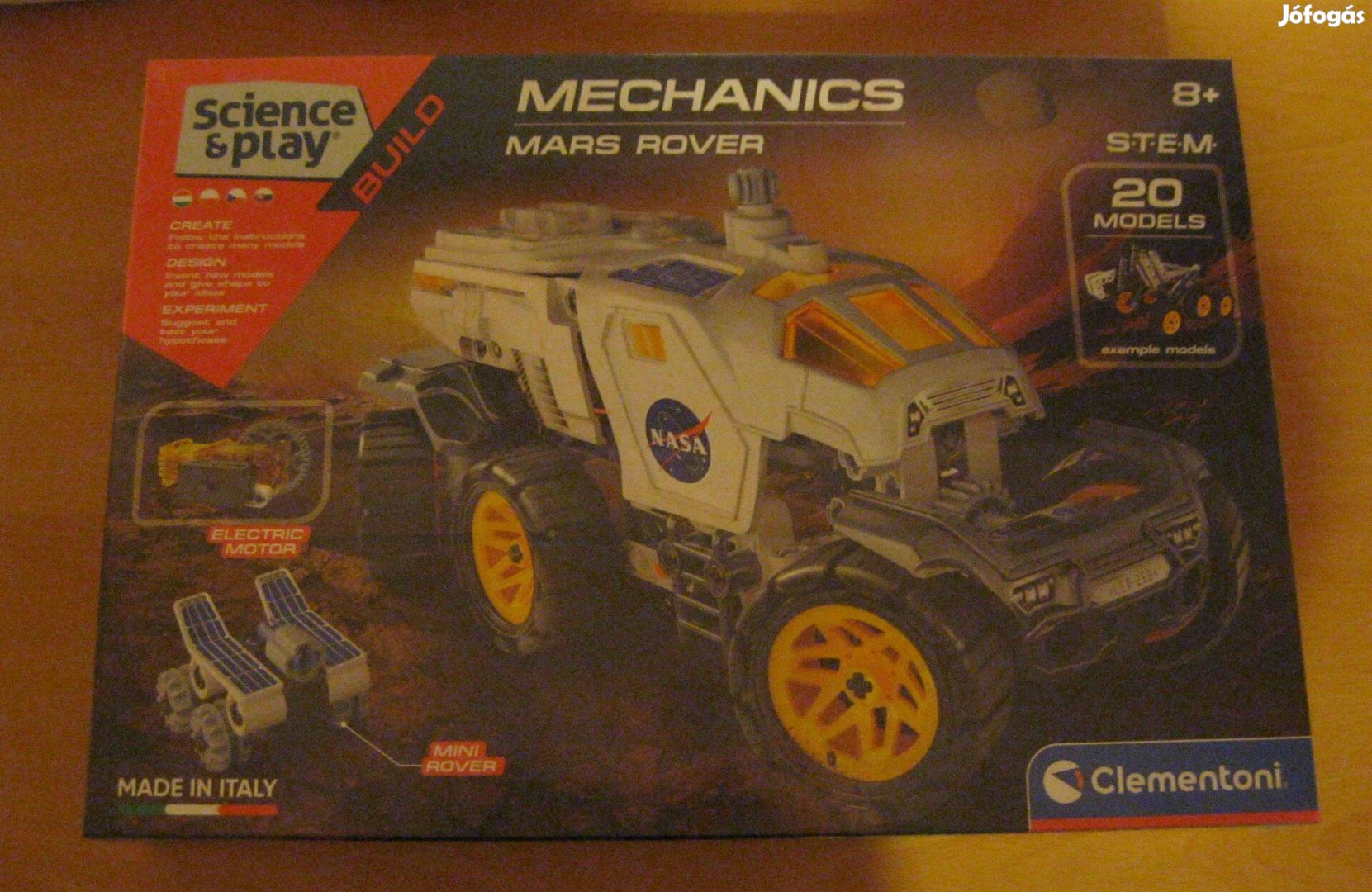Clementoni NASA Mars Rover építőjáték