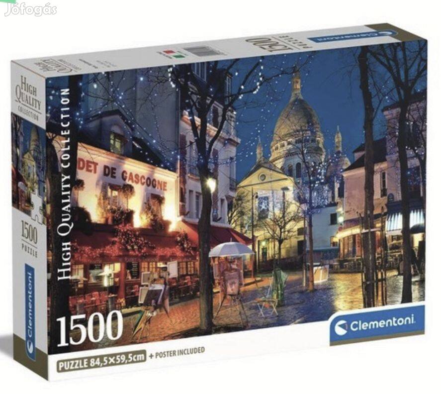 Clementoni Párizs, Montmartre 1500 db-os (31999)