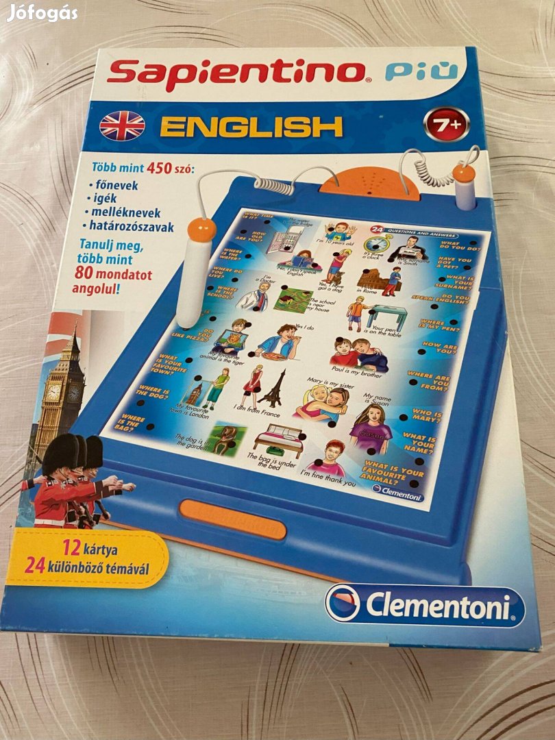 Clementoni Sapientino English 7+