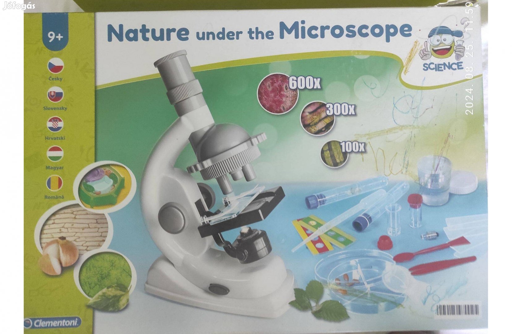 Clementoni Science Nature under the microscop