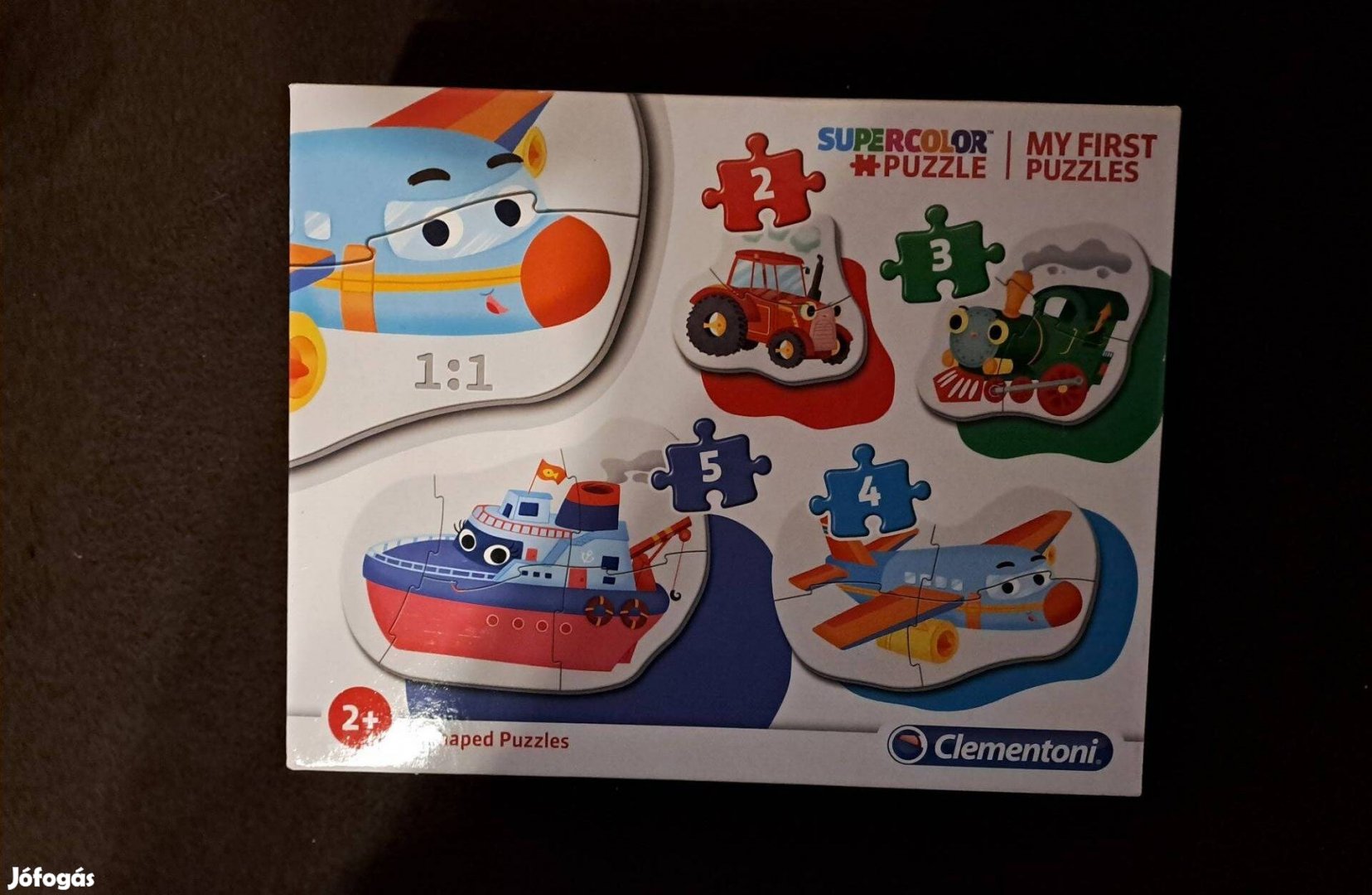 Clementoni - Az első járműves kirakóm - puzzle