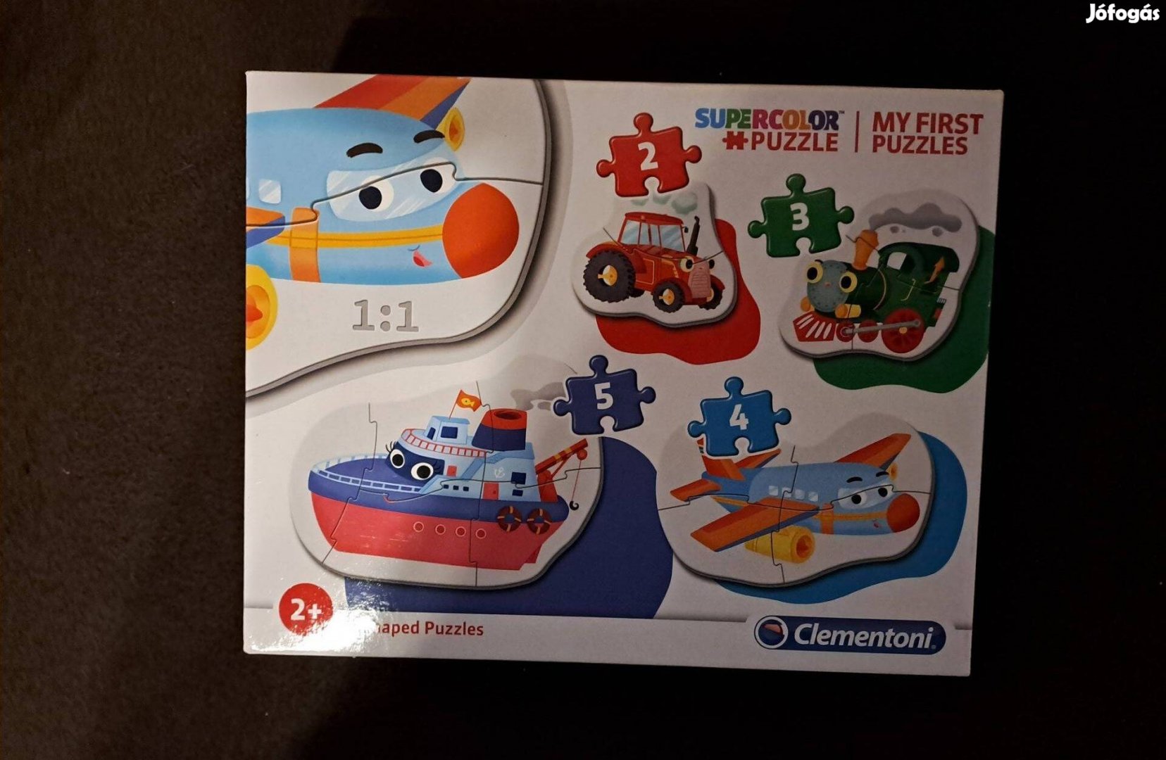 Clementoni - Az első járműves kirakóm - puzzle