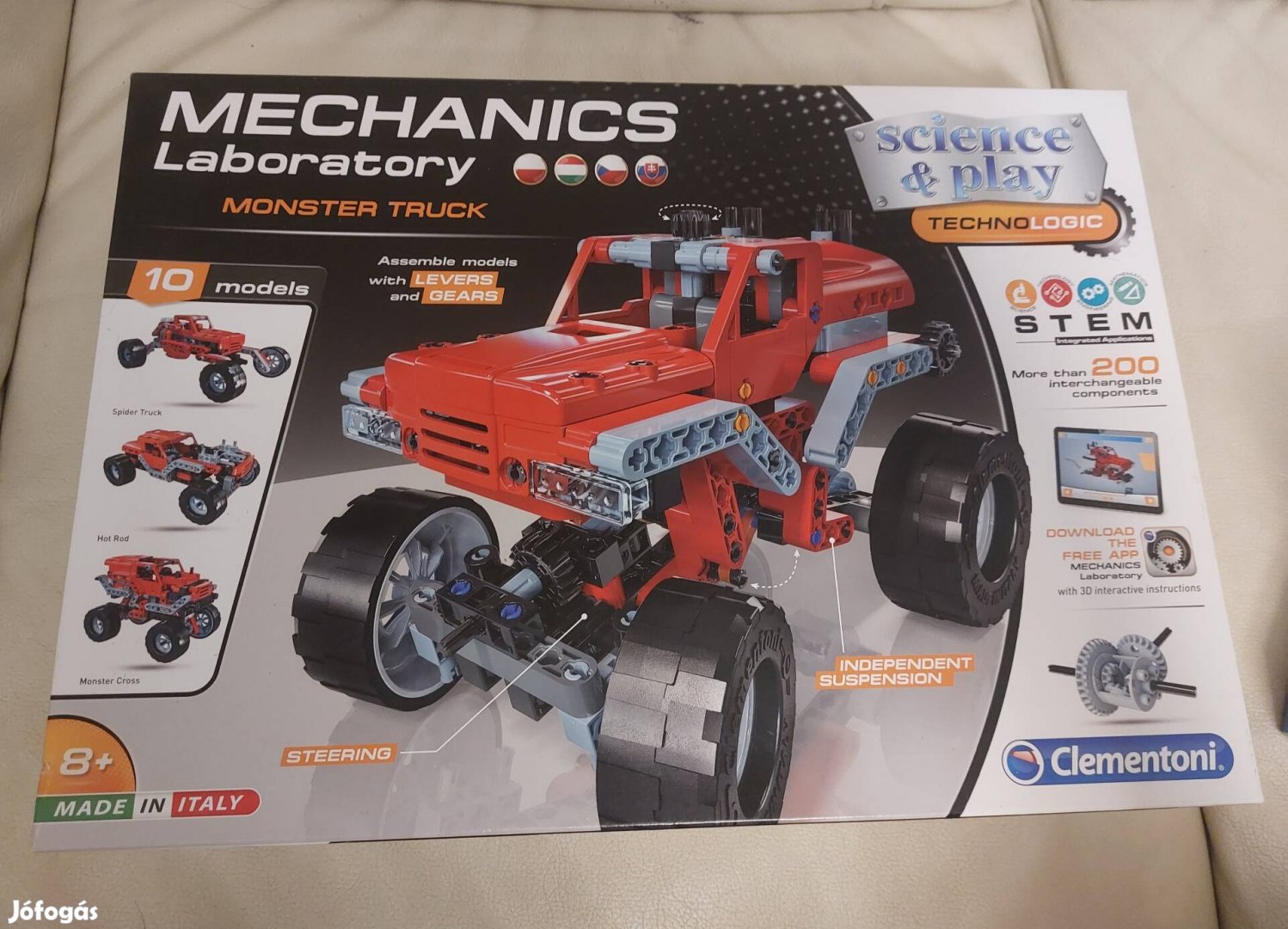 Clementoni mechanics laboratory monster truck