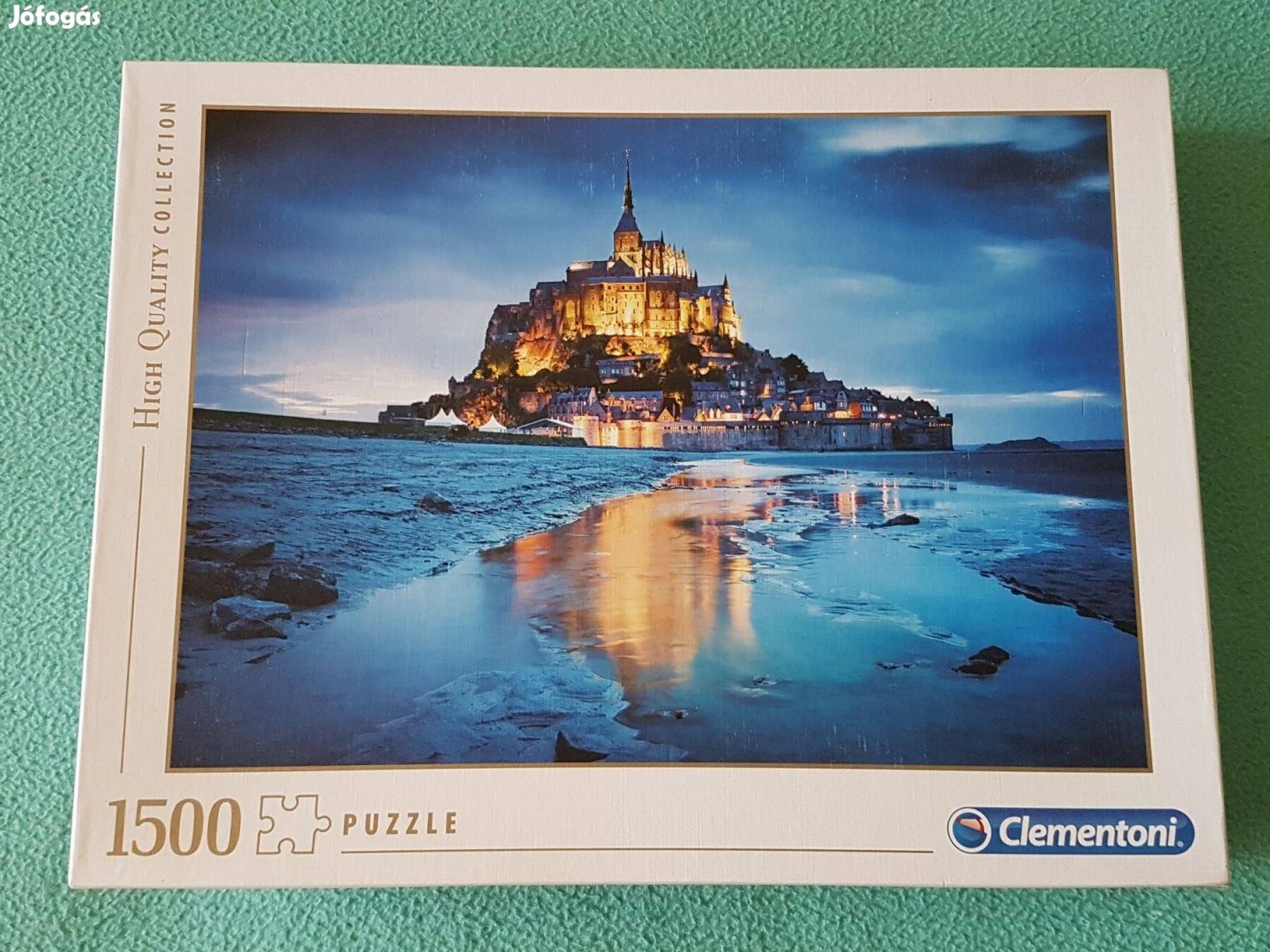 Clementoni puzzle - Le Mont Saint-Michel 1500 darabos (új, de bontott)