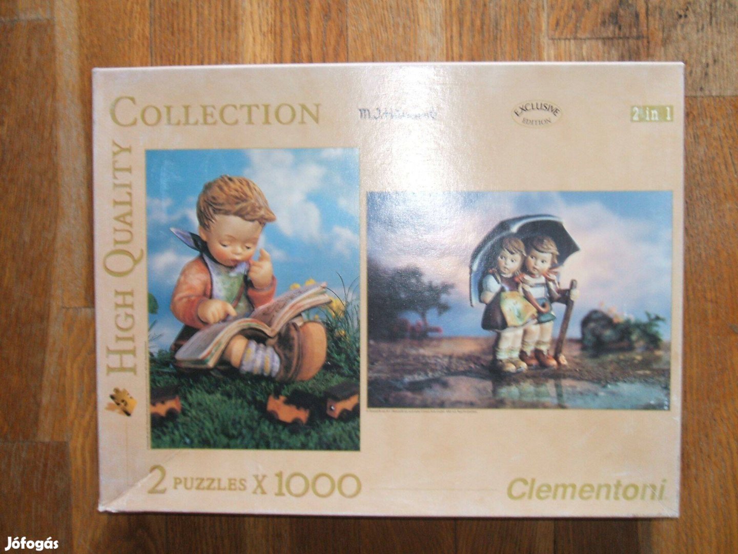 Clementoni puzzle kirakó 2x1000 db - Hummel