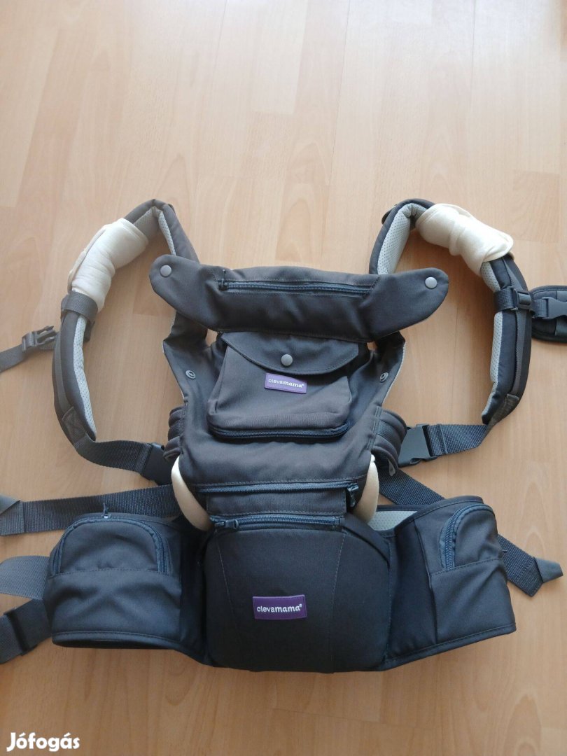 Clevamama ergonómikus 5 pozíciós babahordozó