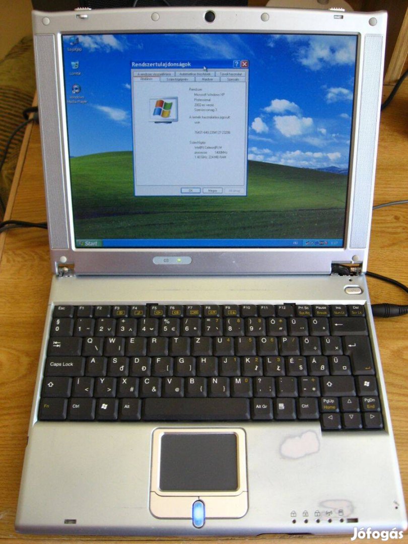 Clevo M120C notebook Retro alkatrészként