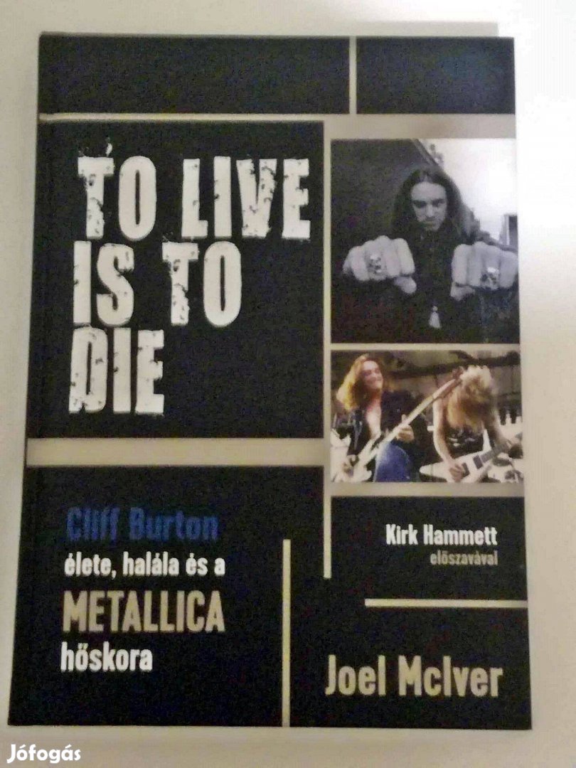 Cliff Burton Metallica Könyv