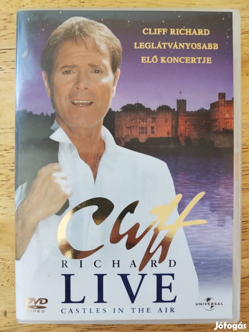 Cliff Richard Live újszerű dvd 