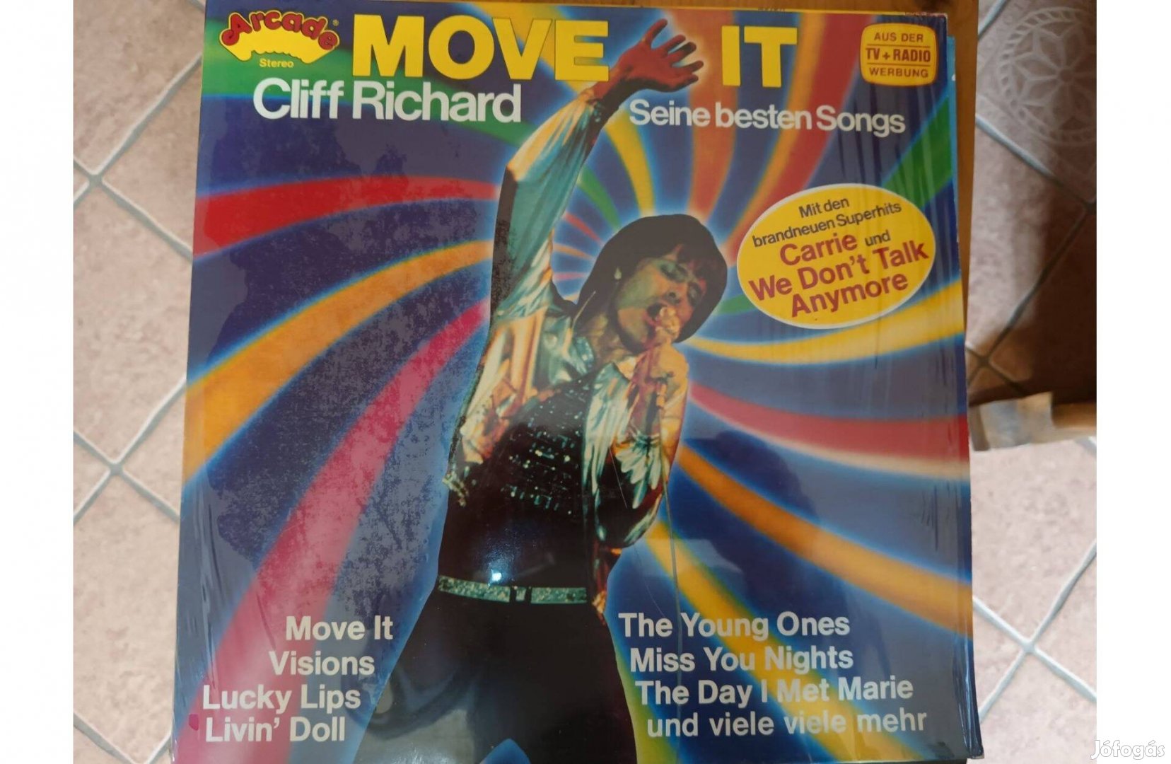 Cliff Richard bakelit hanglemez eladó