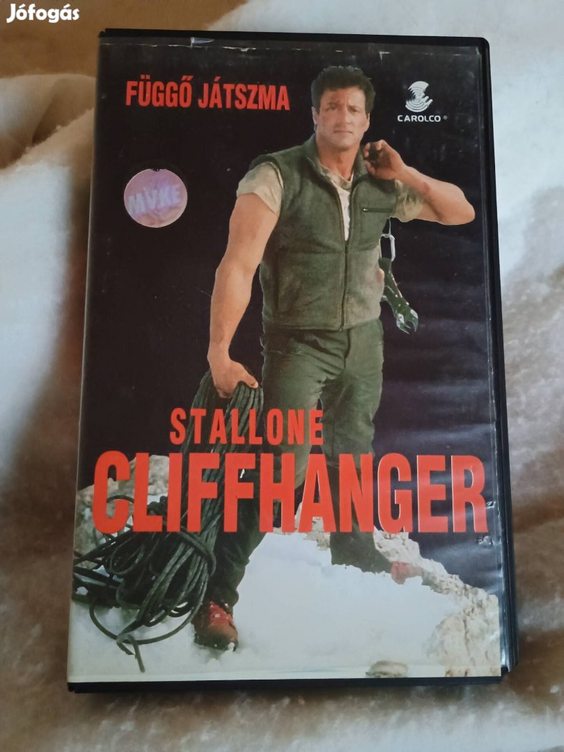 Cliffhanger Nagytokos VHS 