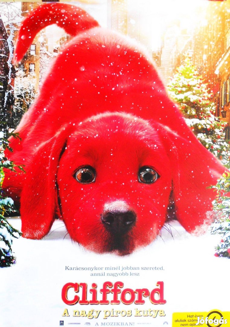 Clifford A nagy piros kutya mozi film plakát poszter