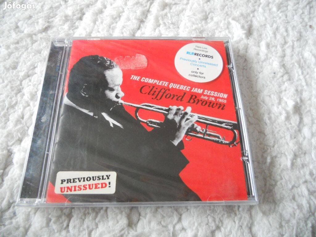 Clifford Brown : The complete quebec jam session CD ( Új, Fóliás)