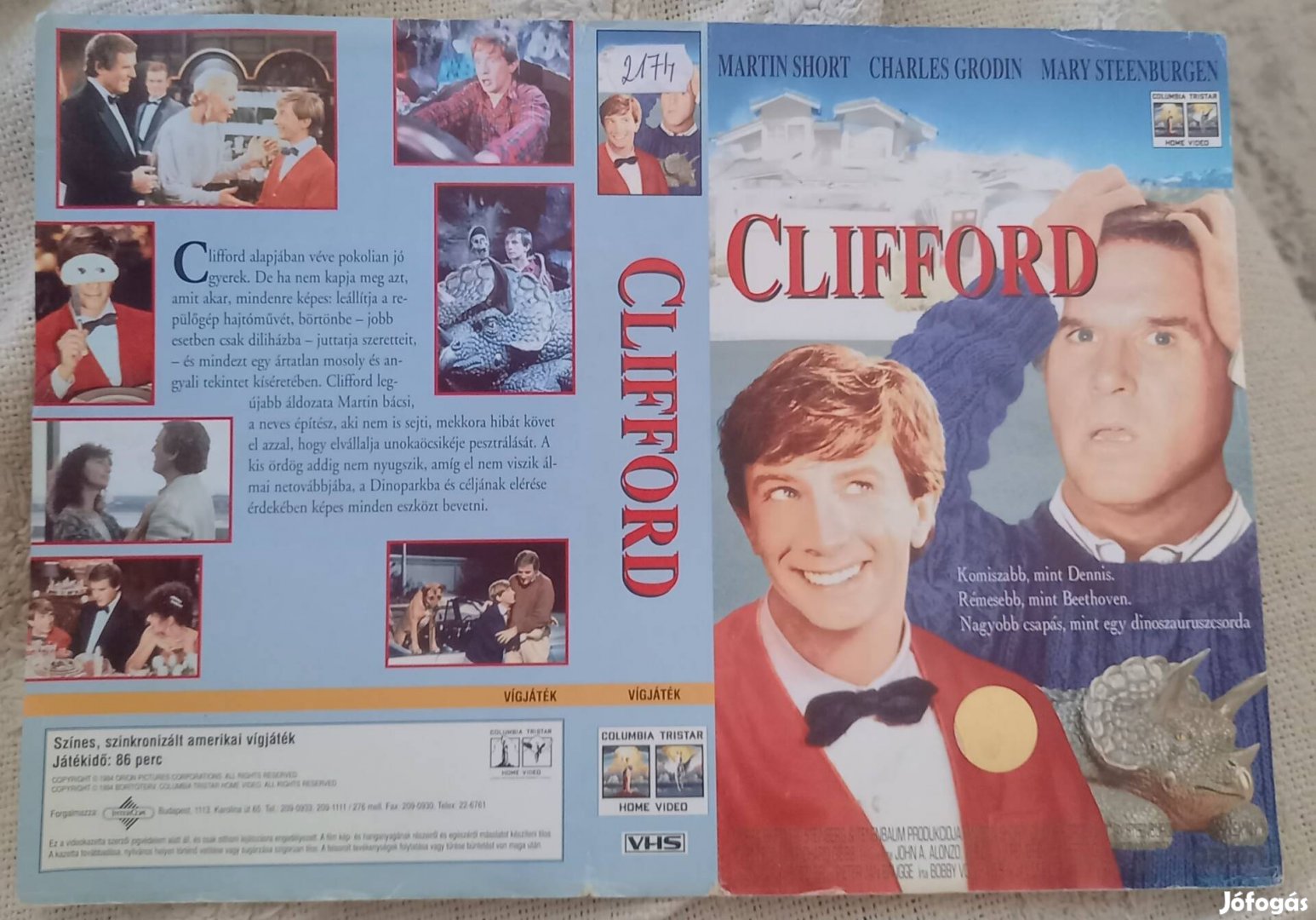 Clifford - vígjáték vhs - Charles Grodin