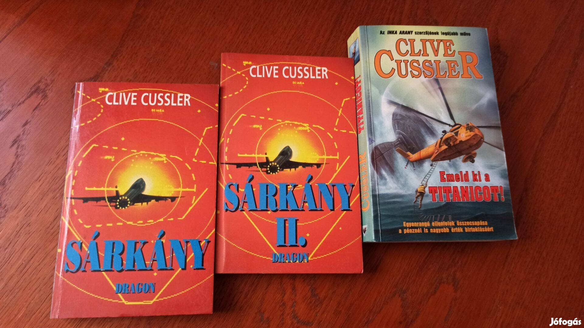 Clive Cussler könyvcsomag