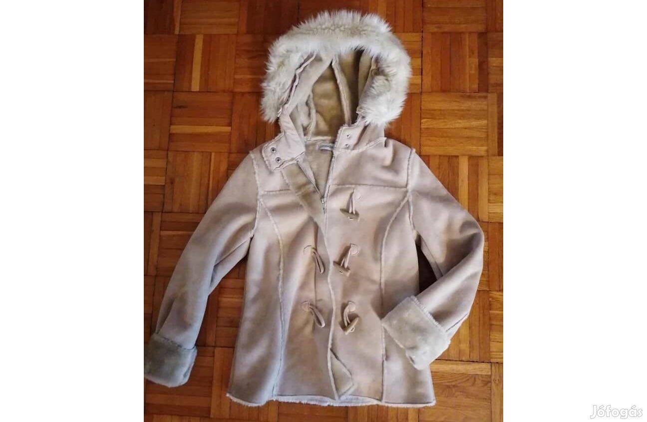 Clockhouse női bundás kabát 36 S