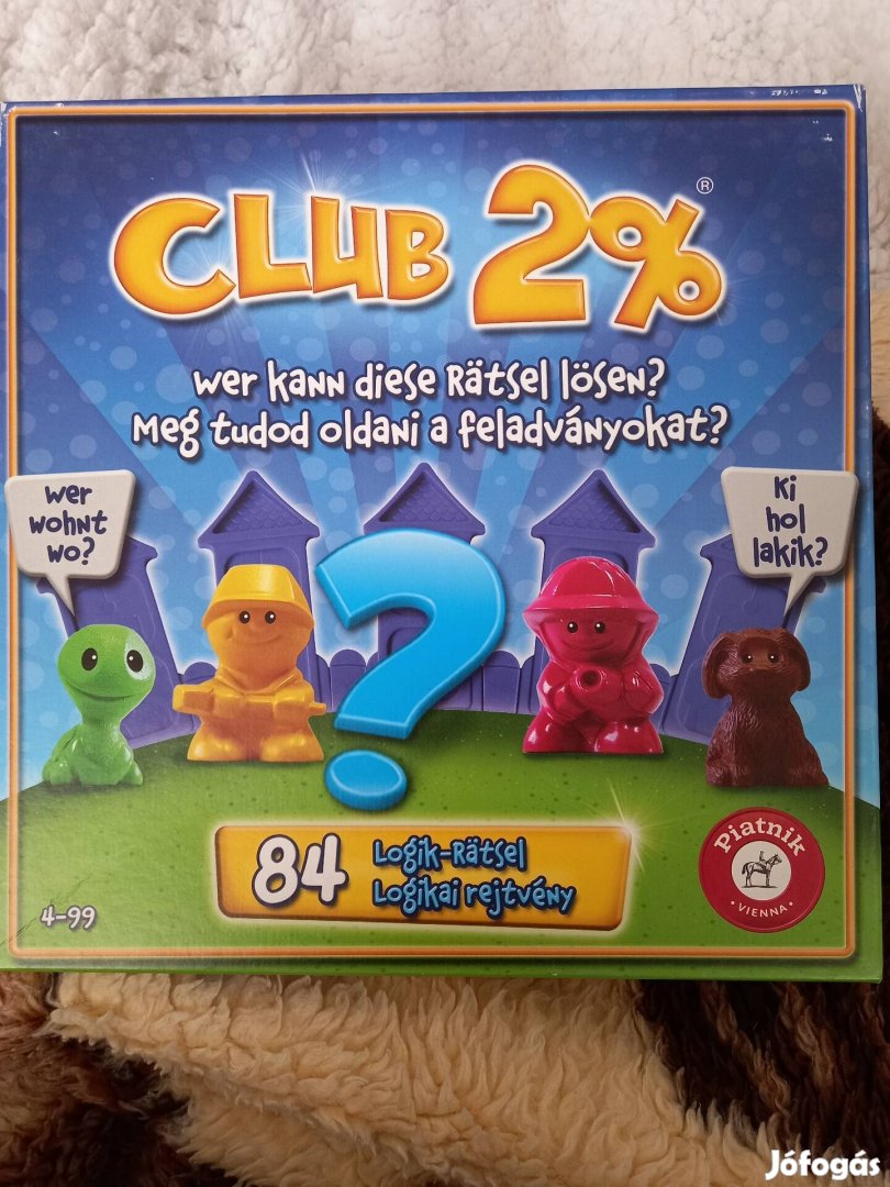 Club 2 % logikai rejtvény