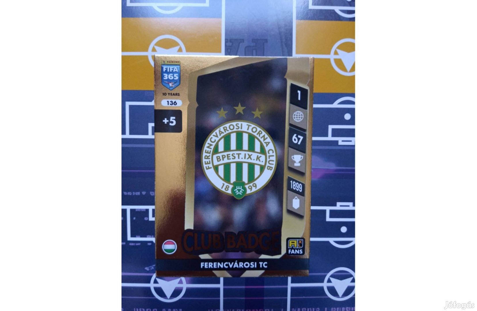 Club Badge, Címer (Ferencváros) Fifa 365 2025 focis kártya