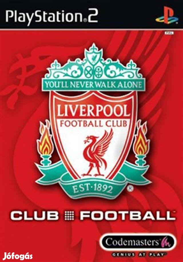 Club Football Liverpool eredeti Playstation 2 játék