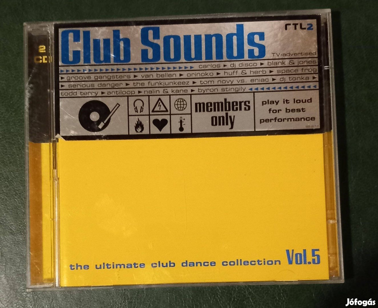 Club Sounds dupla CD válogatás