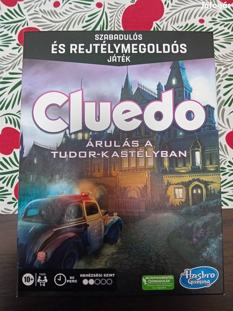 Cluedo Árulás a Tudor-kastélyban társasjáték 