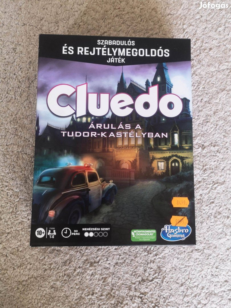 Cluedo Árulás a Tudor-kastélyban társasjáték, társas