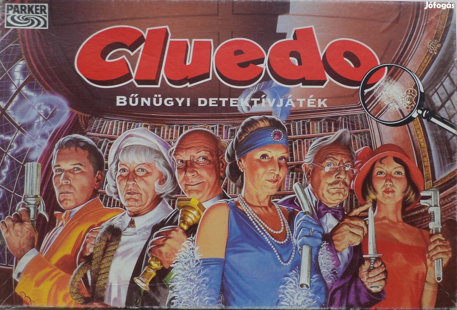 Cluedo /régi társasjáték,hiánytalan/