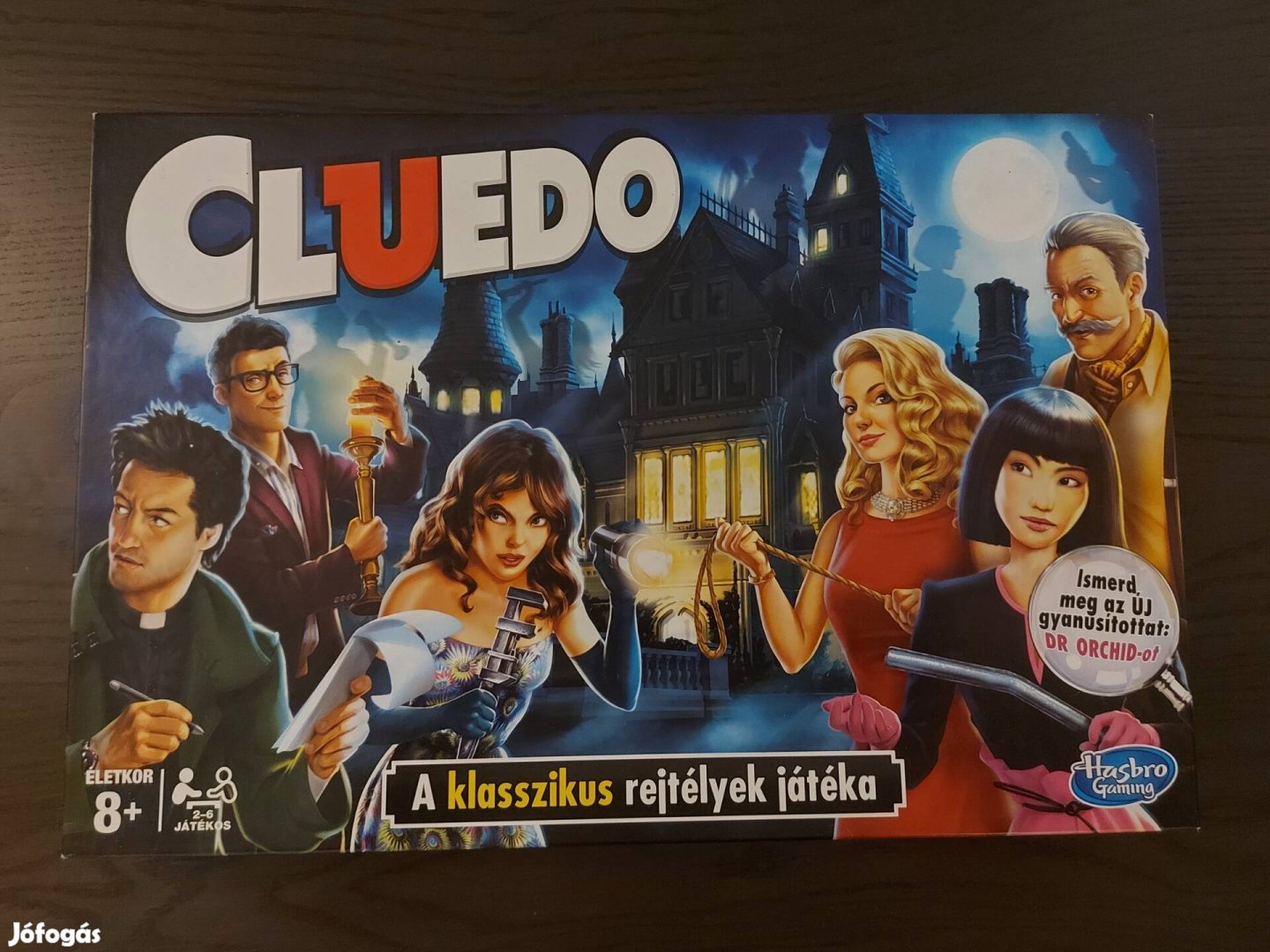 Cluedo társasjáték 