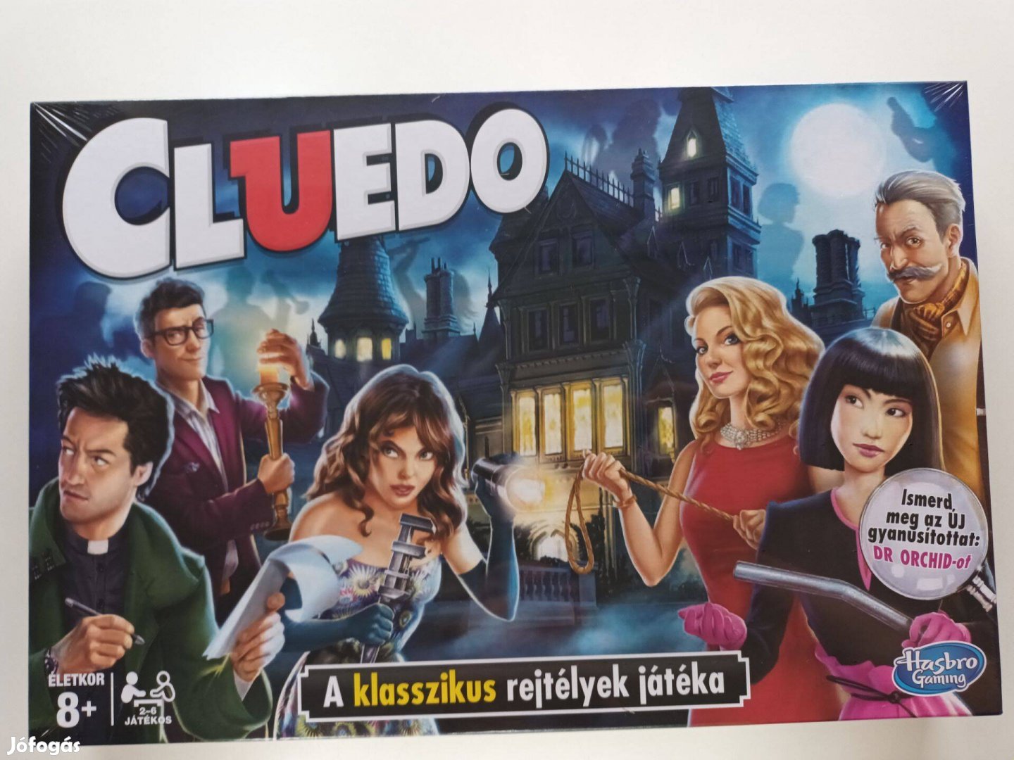 Cluedo társasjáték magyar nyelvű bontatlan új