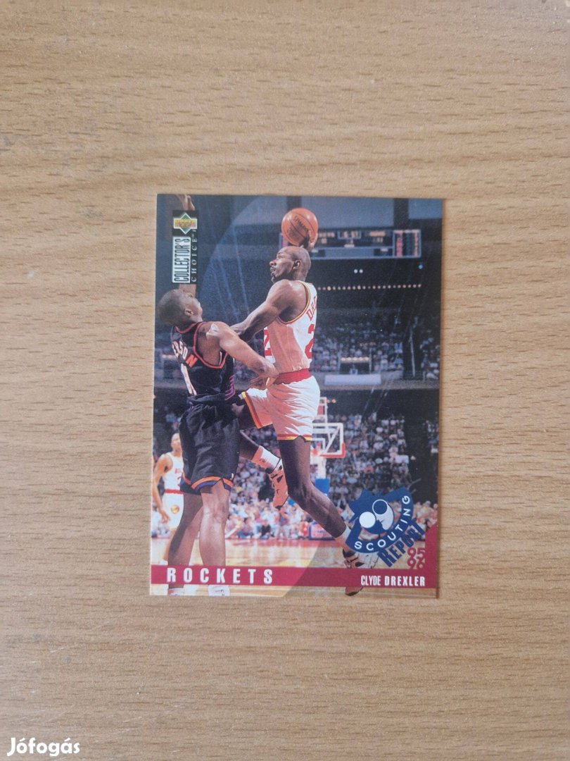 Clyde Drexler Collectors Choice 1995-96 Scouting 330