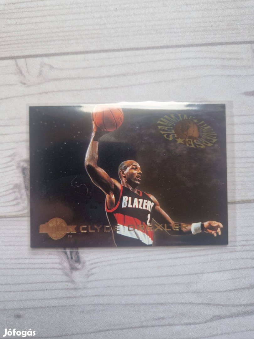 Clyde Drexler Skybox 1994-95 Slammin Universe SU4 kosaras