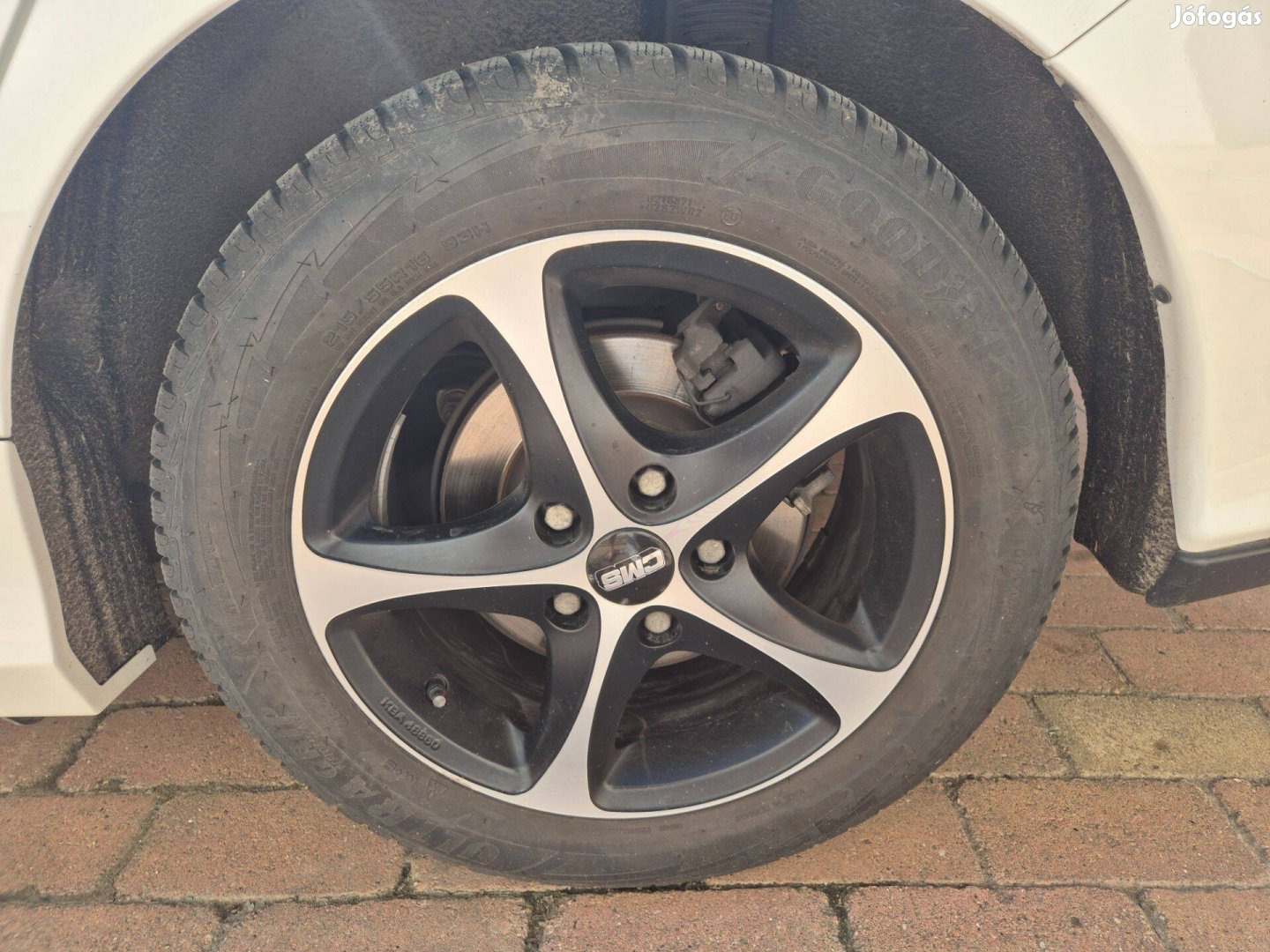 Cms alufelni + téligumi 215/55 R16