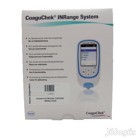 CoaguChek INRange véralvadásmérő készülék