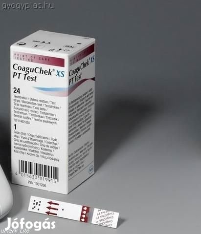 CoaguChek XS PT Tesztcsík 24× (INR tesztcsík)