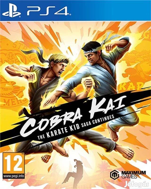 Cobra Kai The Karate Saga Continues PS4 játék