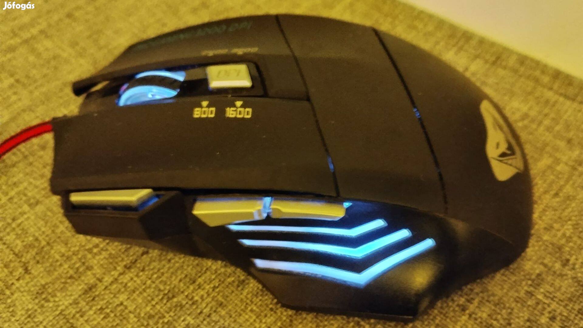 Cobra Pro USB optikai LED egér