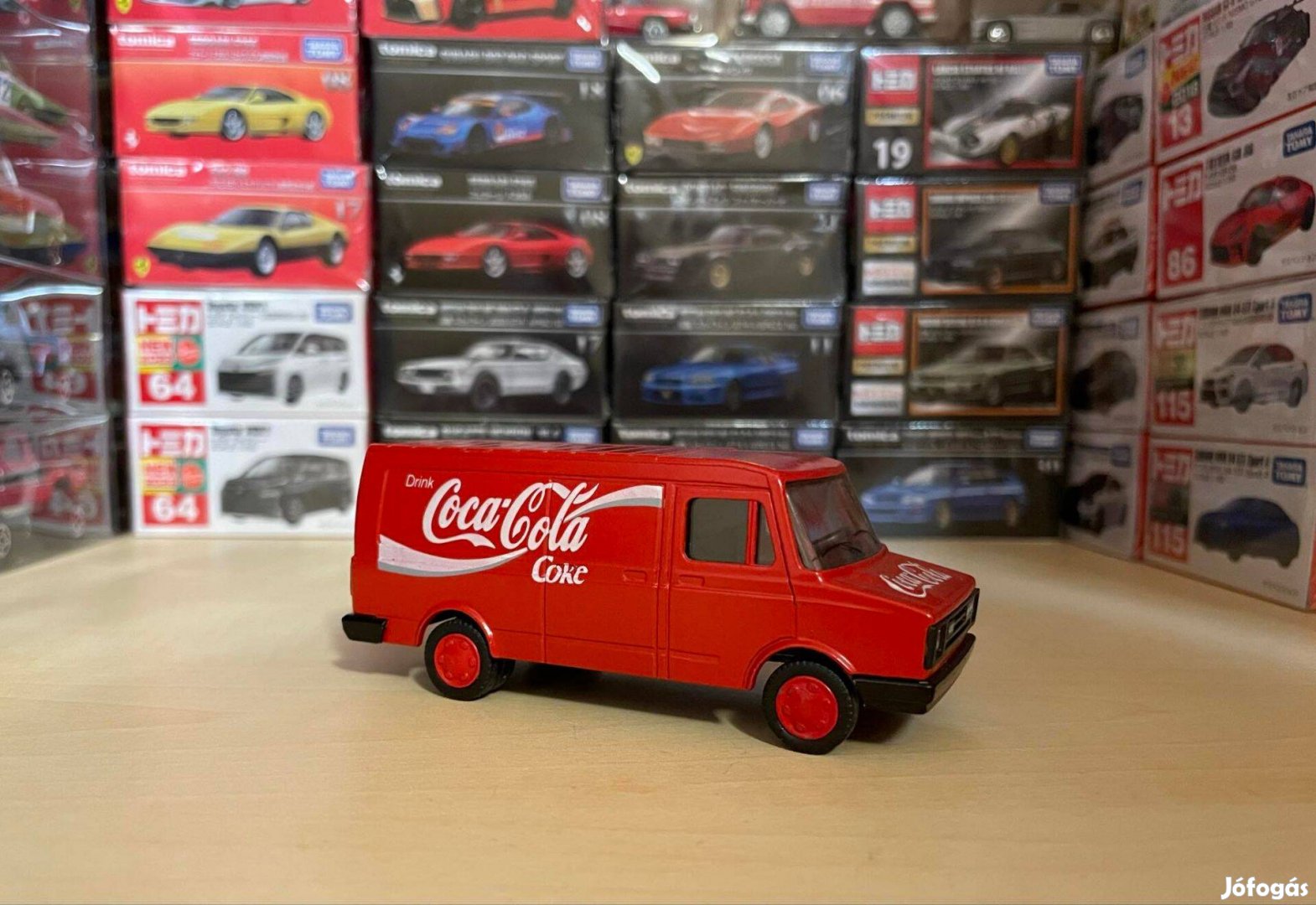 Coca-COLA 1973 DAF 400 Lion modell igazi ritkaság pláne ilyen állapotb