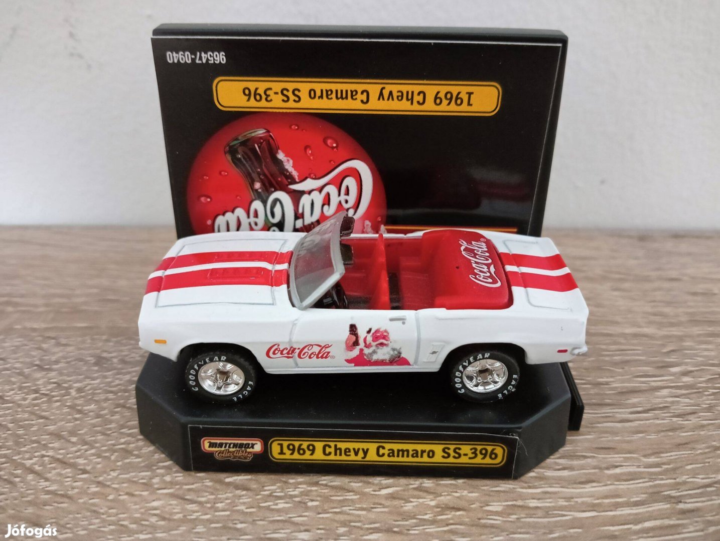 Coca Cola Matchbox 1969 Chevy Camaro SS