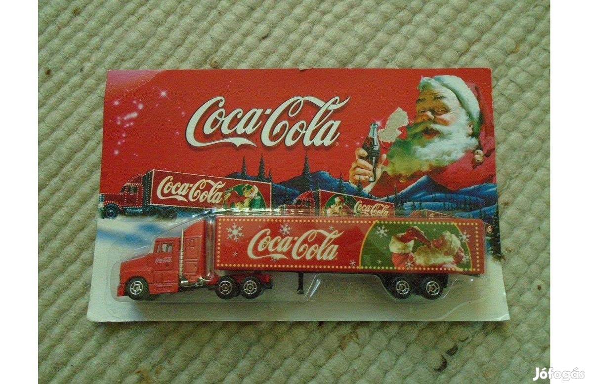 Coca-Cola - Karácsonyi Kamion Dioráma - originált - Gyűjtőknek is!