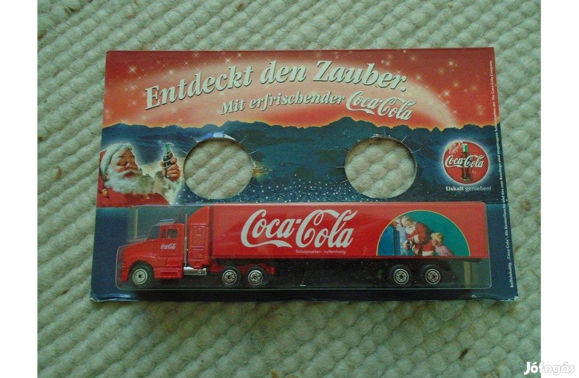 Coca-Cola - Német, reklám Kamion Dioráma - csomagolt - új