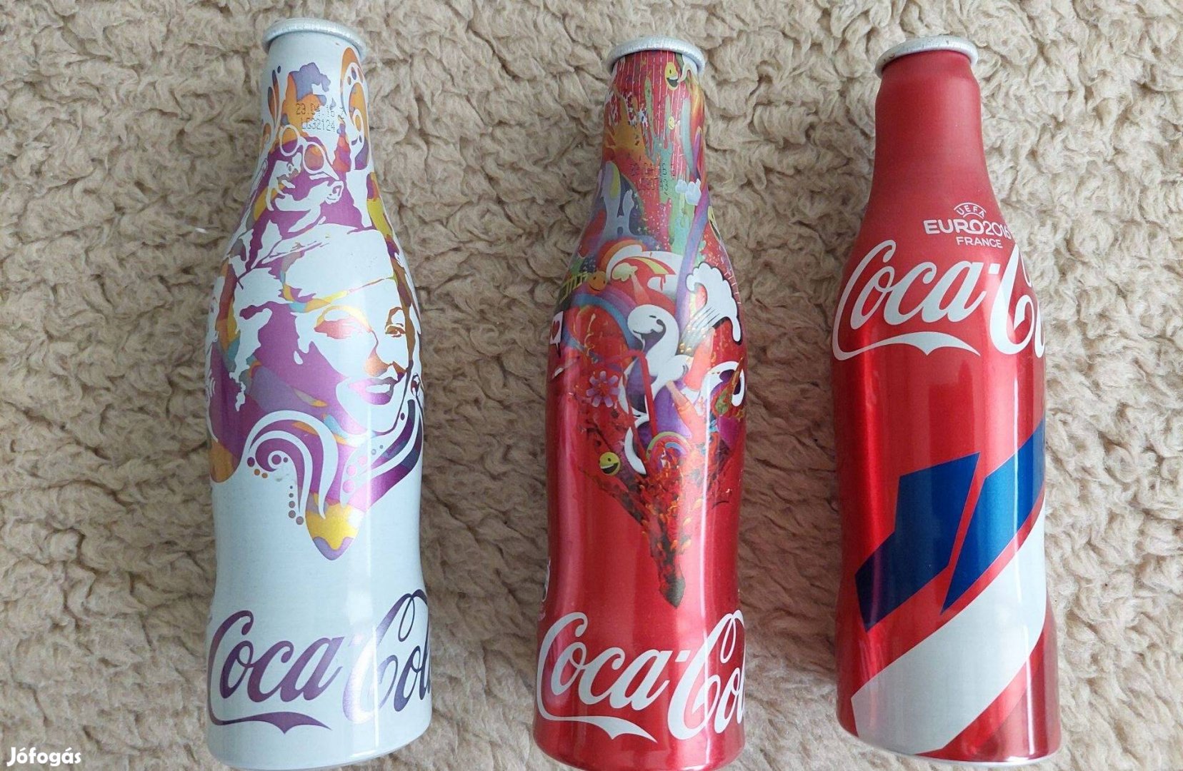 Coca Cola alu palackok