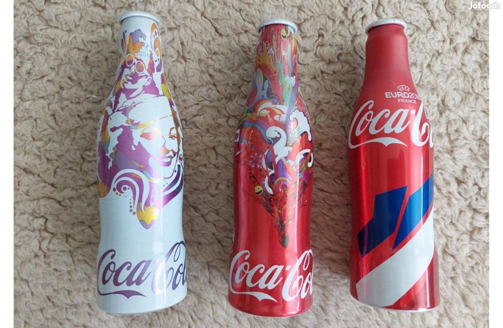 Coca Cola alu palackok