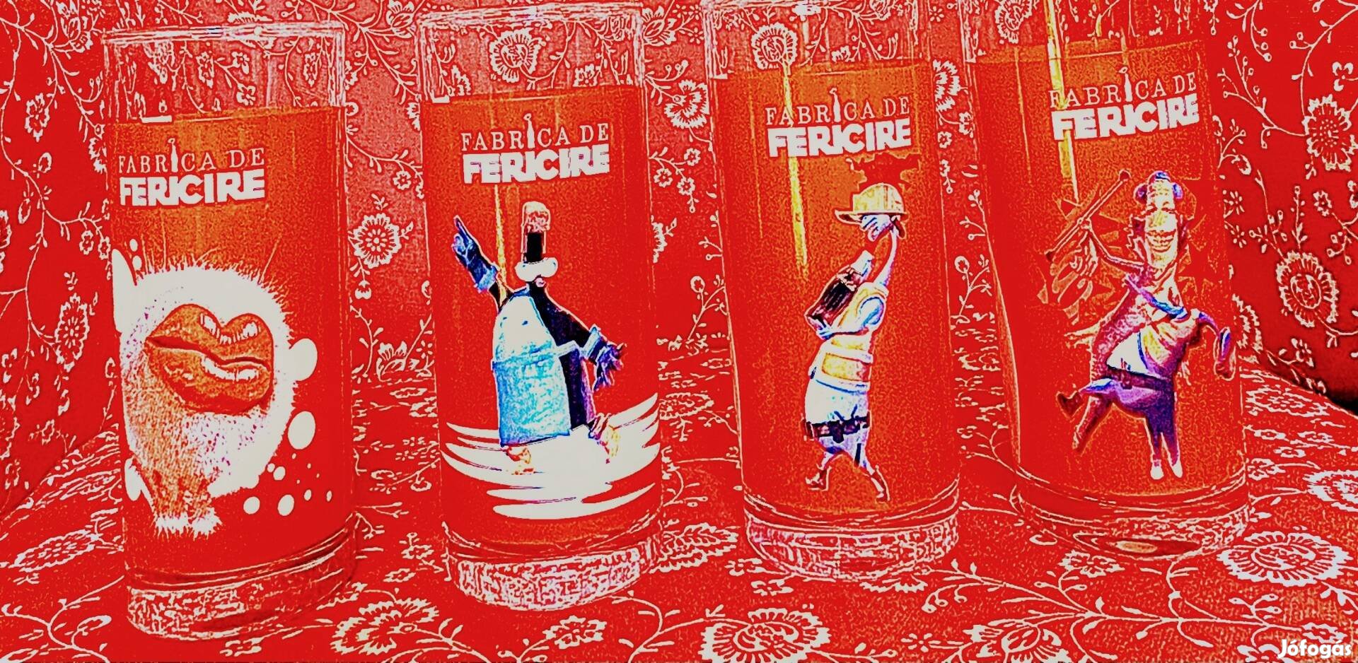 Coca-Cola fabrica de fericire pohár