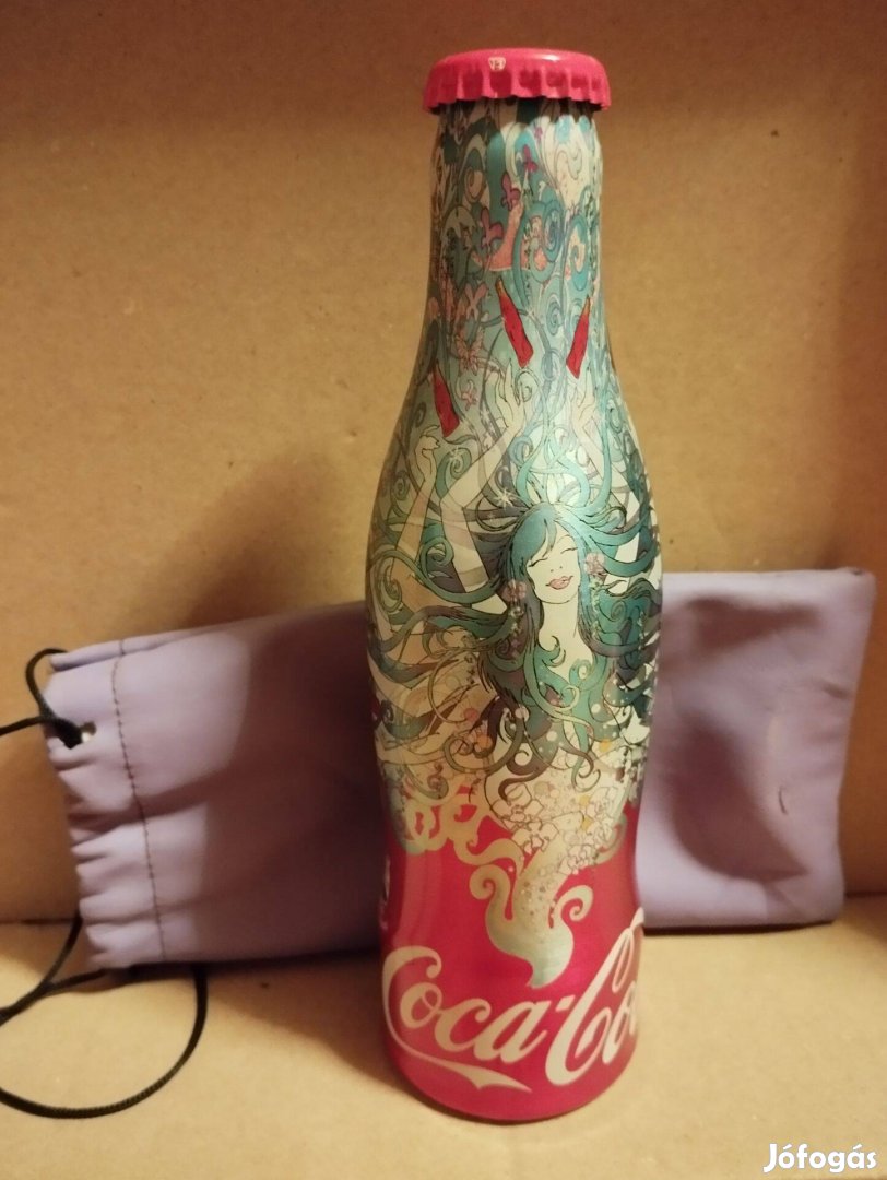 Coca-Cola fém palack, 250 ml